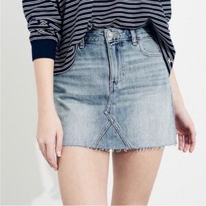 Hollister Mini Denim Skirt